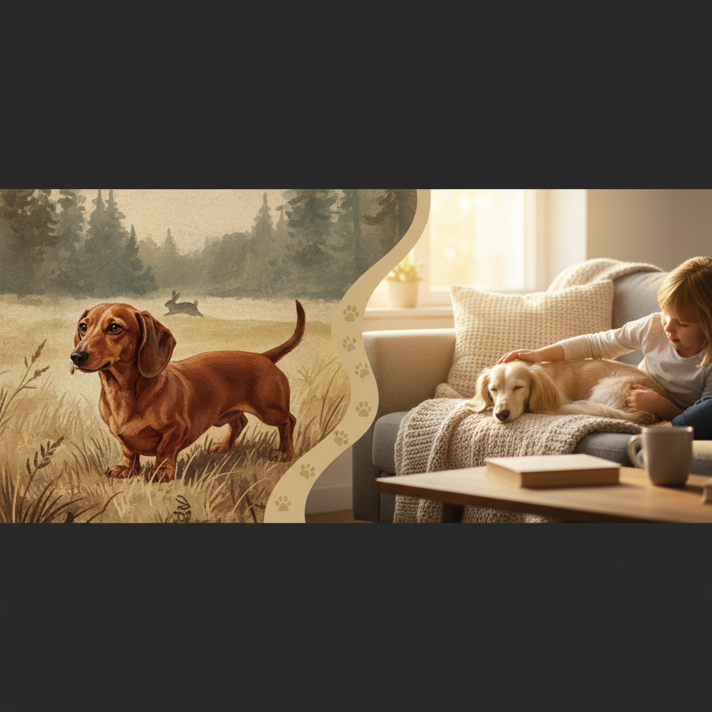 腊肠犬深度解析：从猎犬血统到家庭饲养的全方位指南 - 宠物饲养封面图