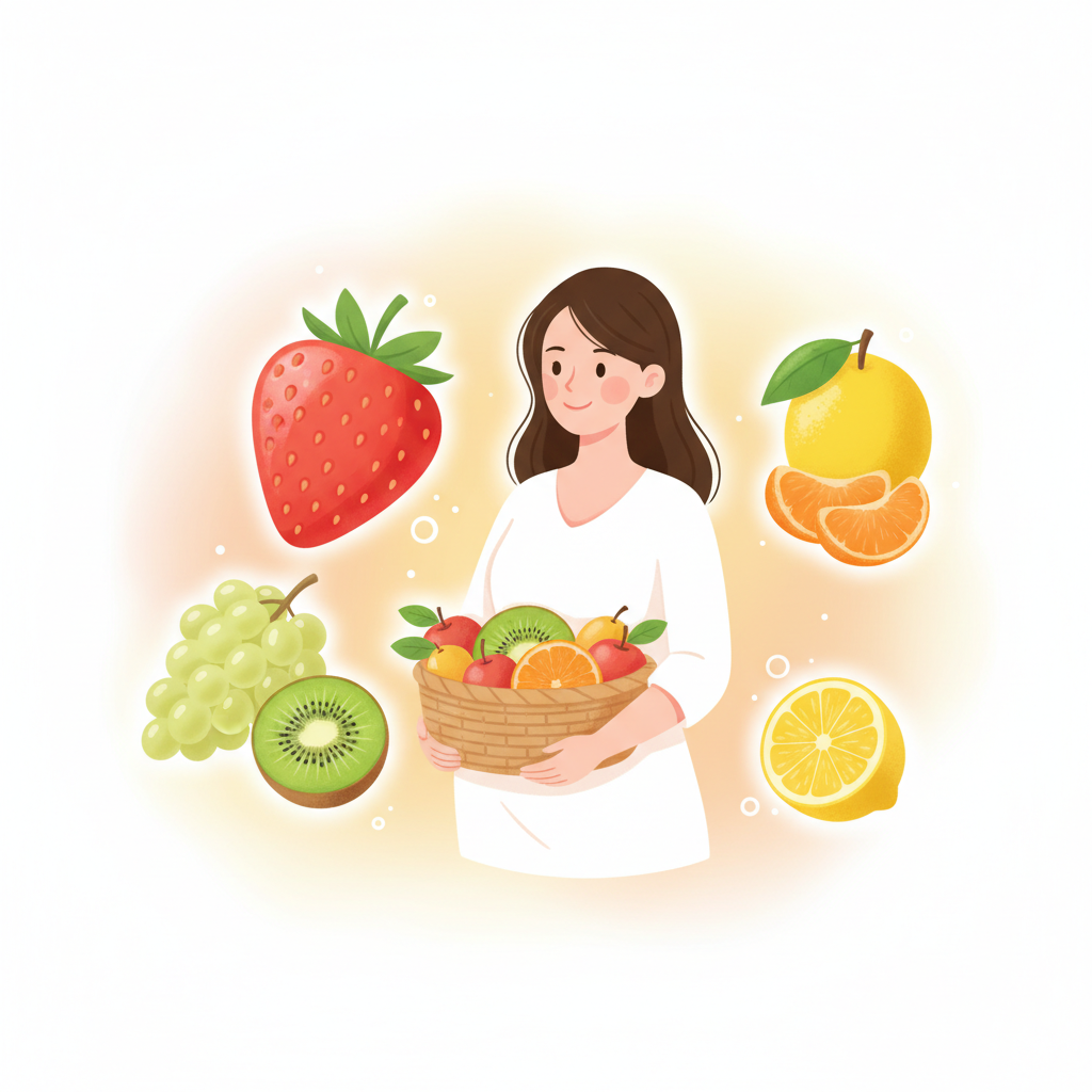 孕妇吃什么水果好？推荐5种美白水果，让胎儿皮肤白嫩有光泽 - 母婴育儿封面图