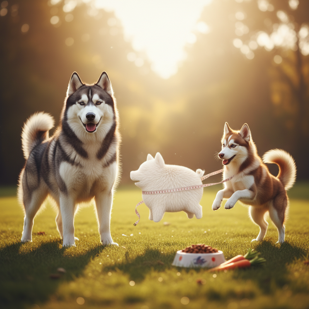 哈士奇犬最大多重是多少？教你如何管理二哈身材，拒绝哈士猪