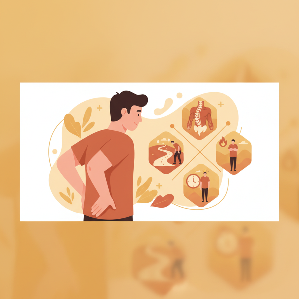 男人腰酸是怎么回事儿?千万别只当肾虚,这4个原因才是关键 - 健康养生封面图