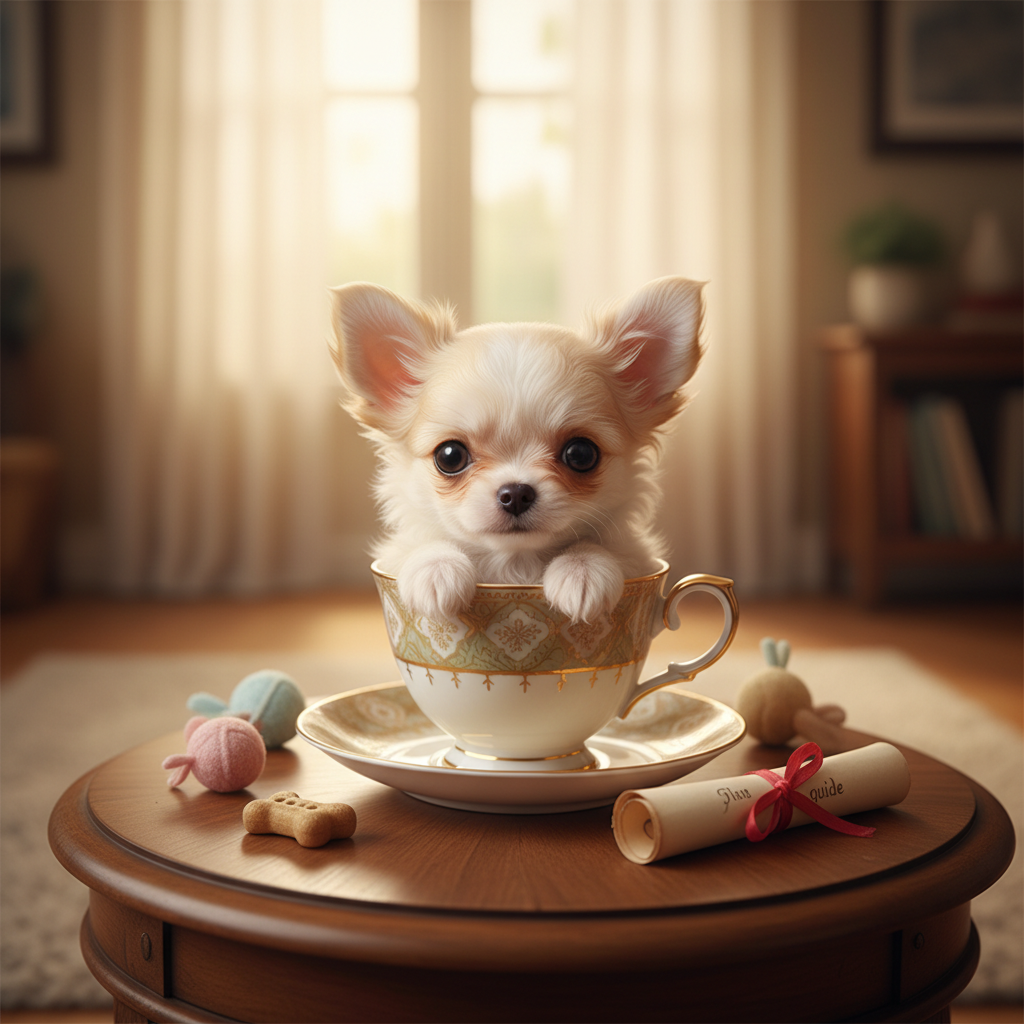 迷你茶杯犬好养吗？选购迷你茶杯犬吉娃娃避坑指南 - 宠物饲养封面图
