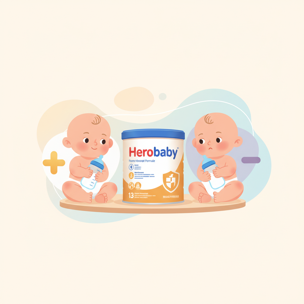 herobaby奶粉优缺点有哪些 - 母婴育儿封面图