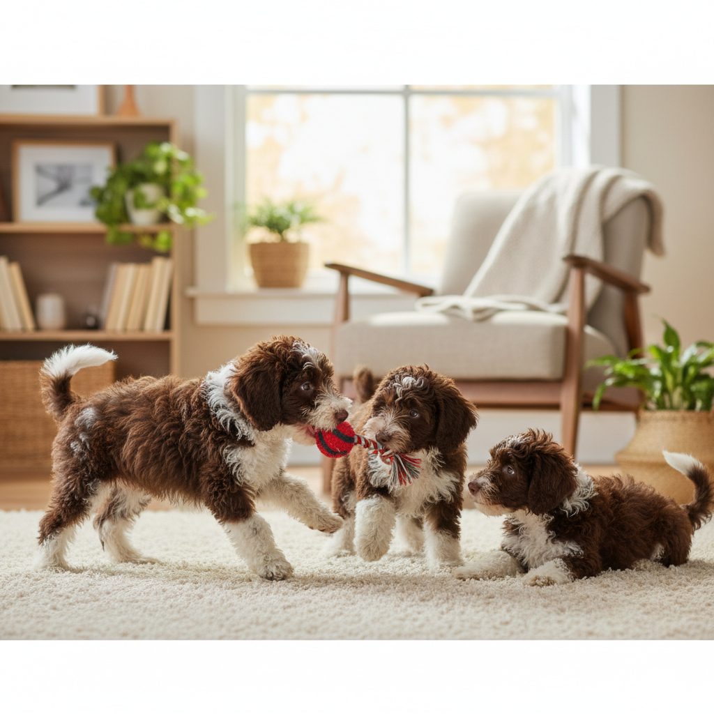 想养葡萄牙水犬？看懂葡萄牙水犬幼犬这几大特征，选狗不踩坑