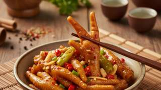 泡椒凤爪家常做法怎么做 - 美食菜谱封面图