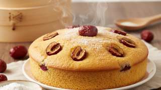 糯米粉可以做什么好吃的？教你3步搞定奶香红枣糕，软糯Q弹比肉还过瘾 - 美食菜谱封面图