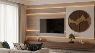 电视背景墙装修效果图大全：2013-2026简约与新中式设计指南 - 家居装修封面图