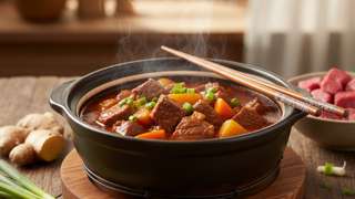 家常炖牛肉的正确方法：从选材到火候的红烧秘籍 - 美食菜谱封面图