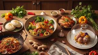 下厨房菜谱大全：从经典家常到创意料理的全方位指南 - 美食菜谱封面图