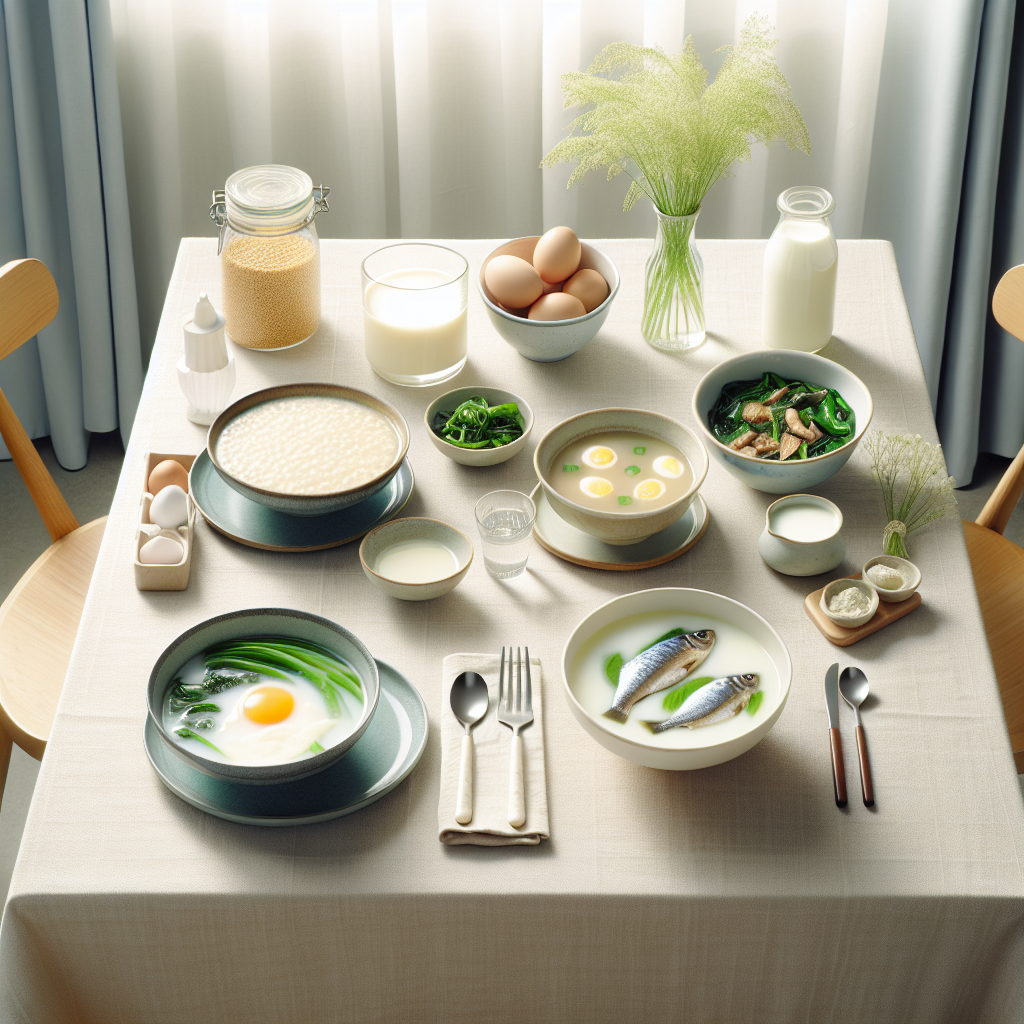 坐月子食谱家常菜组合