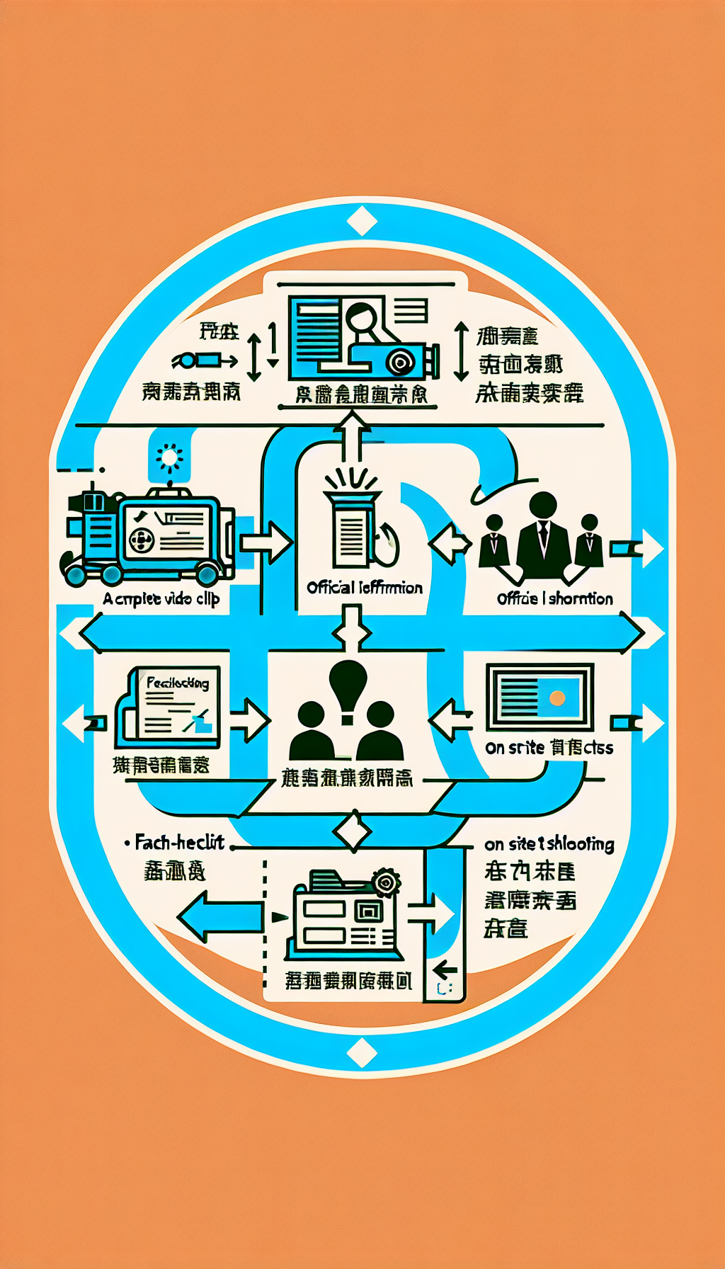 爸爸去哪儿灵异传闻核查步骤示意图