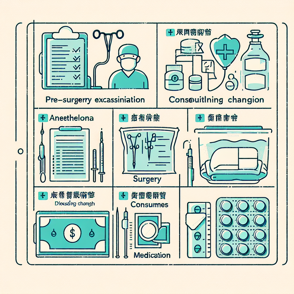 包皮环切费用项目明细示意图