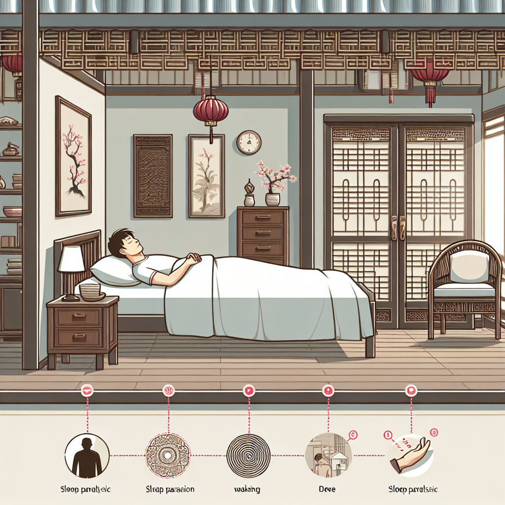 鬼压床与睡眠瘫痪的区别示意图
